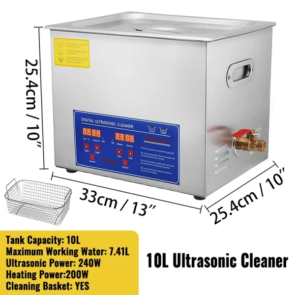 SucceBuy Ultrasonic Cleaner Lave-Dishes