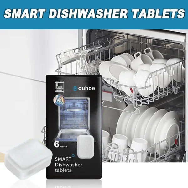 Dishwasher Cleaning Tablets for Removing Dirt