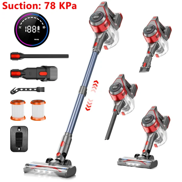 Honki Cordless Vacuum Cleaner with LED